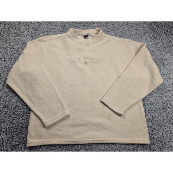 Vintage San Diego Ca Sweatshirt Adult Extra Large Beige Embroidered Destination - Picture 1 of 7